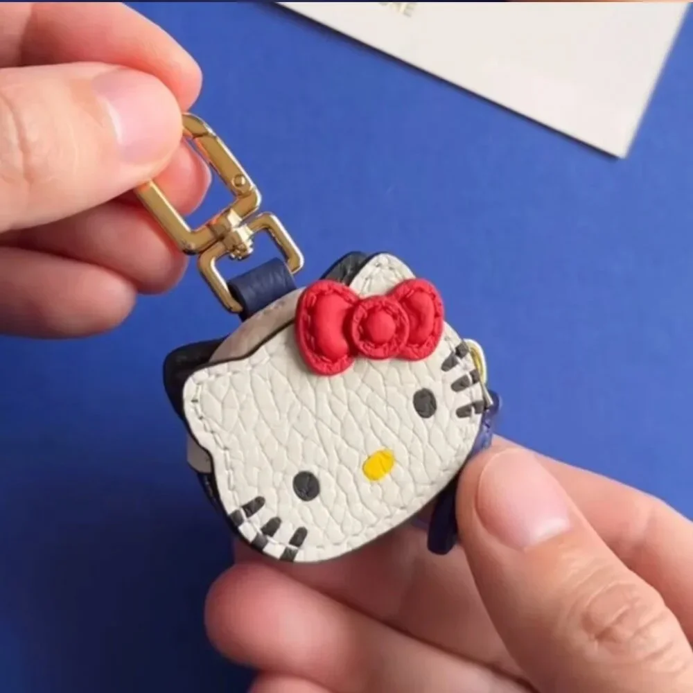 Sanrio Hello Kitty Key Chain Key Ring  Bag / Backpack Pendant Leather Ltd. Ed.